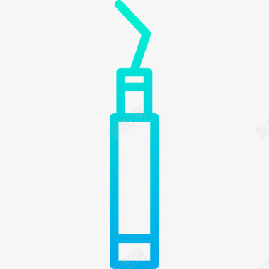 工具牙科15梯度图标图标