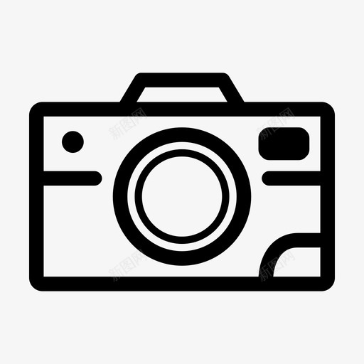 照相机照片摄影图标svg_新图网 https://ixintu.com 1个 媒体 快照 拍照 摄影 照片 照相机 随机