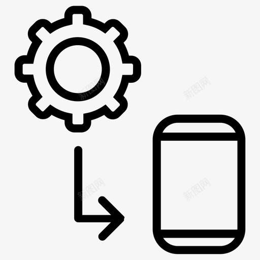 智能手机设置手机聊天和设置图标svg_新图网 https://ixintu.com 天和 手机 智能 聊天 设置