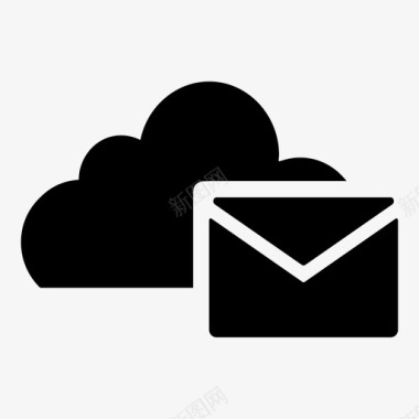 电子邮件提供商服务器支持图标图标