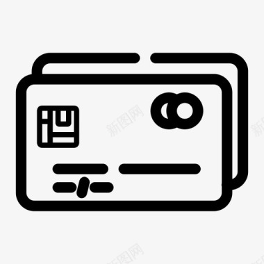 信用卡发送随机1个缺口介质图标图标