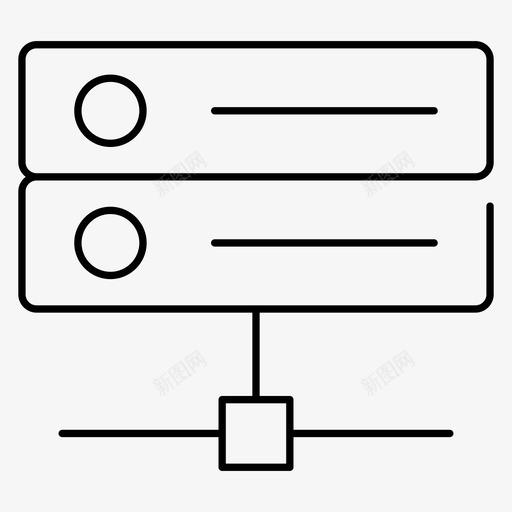 服务器数据中心数据库图标svg_新图网 https://ixintu.com 共享 图标 存储 数据中心 数据库 服务器 黑客