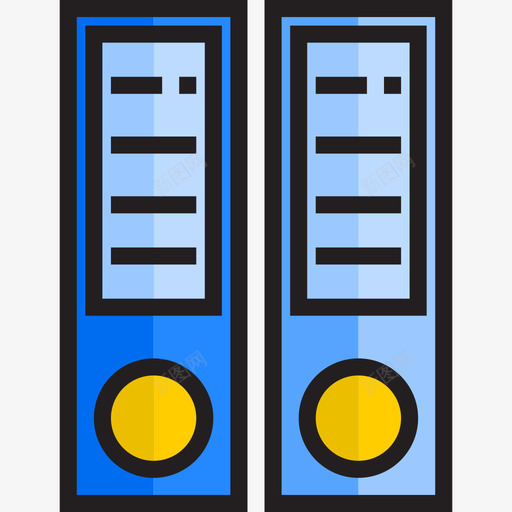 文件办公室供应商4线性颜色图标svg_新图网 https://ixintu.com 供应商 办公室 文件 线性 颜色