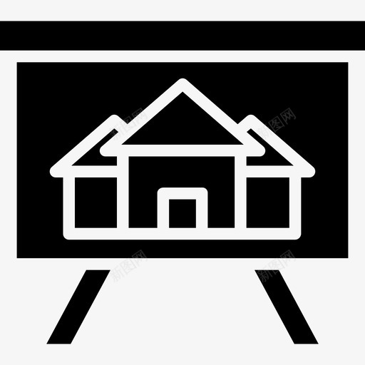 演示房地产149实心图标svg_新图网 https://ixintu.com 实心 房地产149 演示