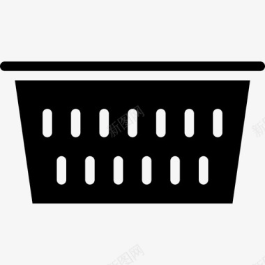 篮子洗衣房15字形图标图标