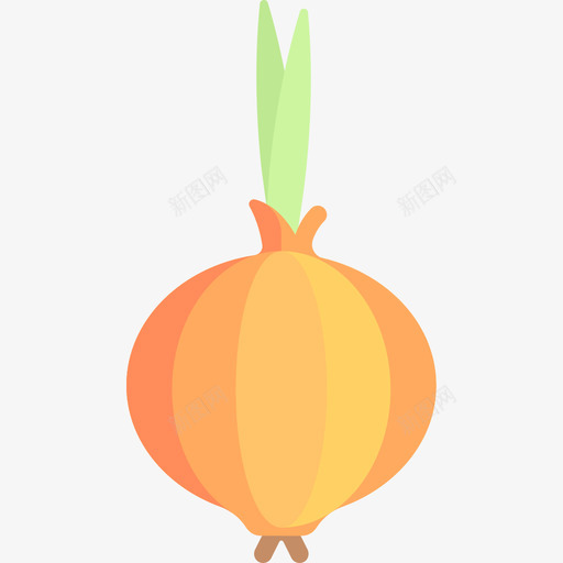大蒜水果和蔬菜15平的图标svg_新图网 https://ixintu.com 大蒜 平的 水果和蔬菜15