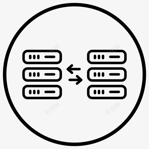 数据库通信设备1概述图标svg_新图网 https://ixintu.com 数据库 概述 通信设备