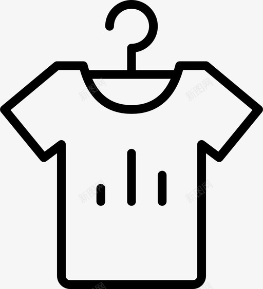 衬衫分析员休闲图标svg_新图网 https://ixintu.com 休闲 分析员 统计 衣服 衬衫