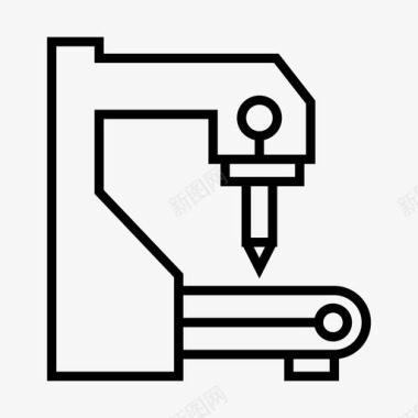 机械自动化工业图标图标