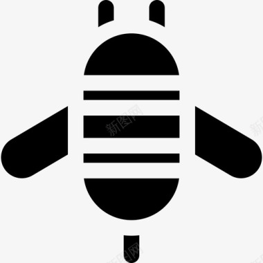 蜜蜂农业27填充图标图标