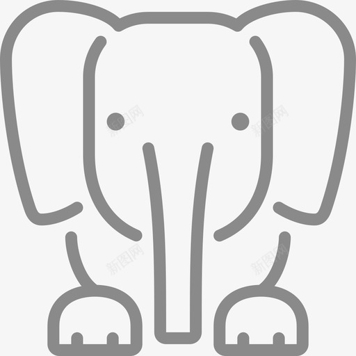 elephantsvg_新图网 https://ixintu.com elephant