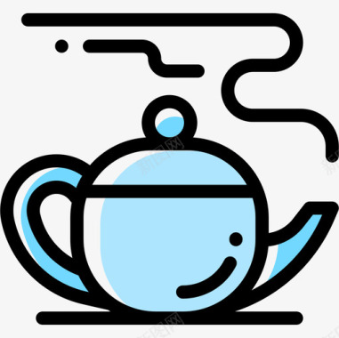 茶壶精神14色彩疏漏图标图标