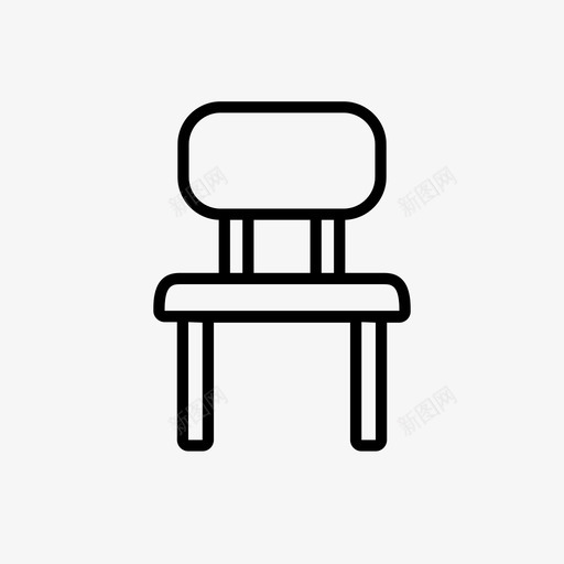 采购产品椅子家具家庭家具图标svg_新图网 https://ixintu.com 内部和家具 家具 家庭家具 座位 采购产品椅子