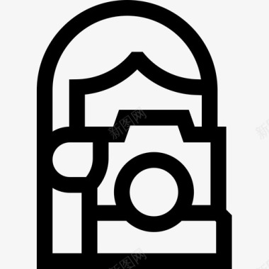 摄影师摄影57直系图标图标