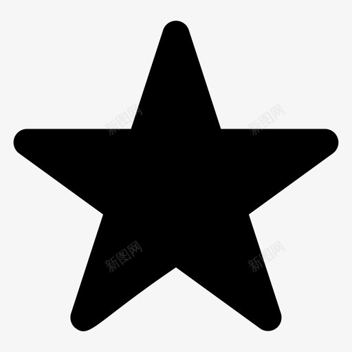 星反馈评级图标svg_新图网 https://ixintu.com 反馈 发光 星 用户界面材料字形图标 符号 评级