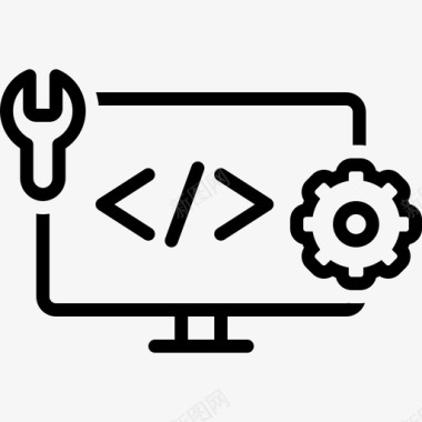 web开发浏览器编码图标图标