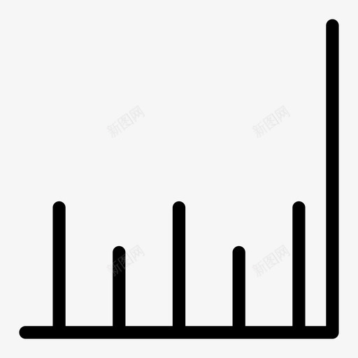 图表数学统计图标svg_新图网 https://ixintu.com 一卷 图标 图表 数学 用户界面 第一 线图 统计 网络