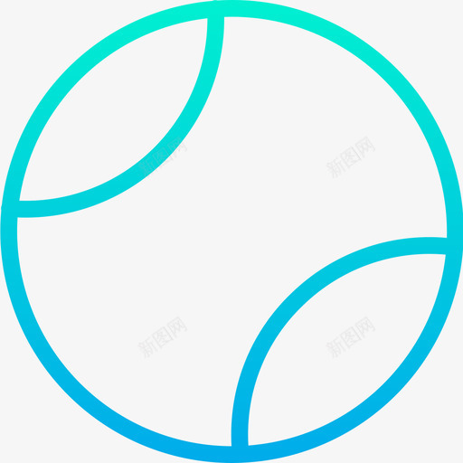 网球运动和游戏11梯度图标svg_新图网 https://ixintu.com 梯度 游戏 网球 运动