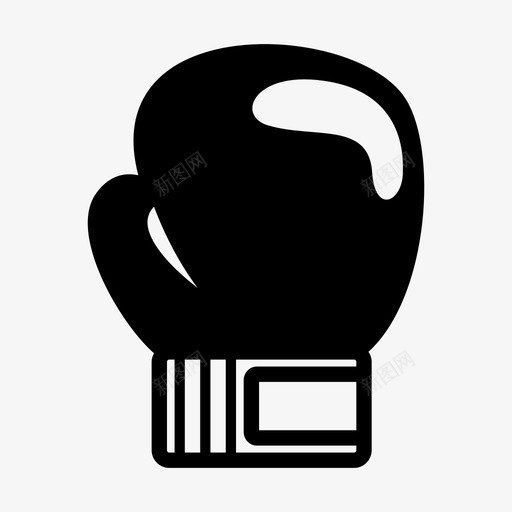 拳击手套装备保护图标svg_新图网 https://ixintu.com 保护 拳击手套 装备 运动