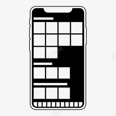 iphonex系列应用程序照片图标图标