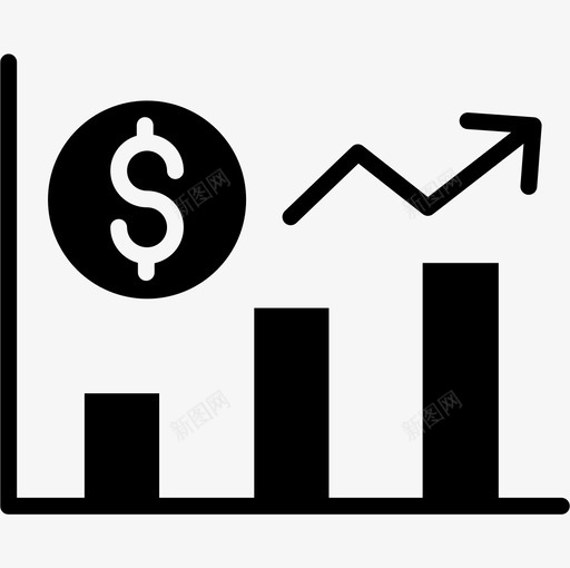 图表经济型37实心图标svg_新图网 https://ixintu.com 图表 实心 经济型