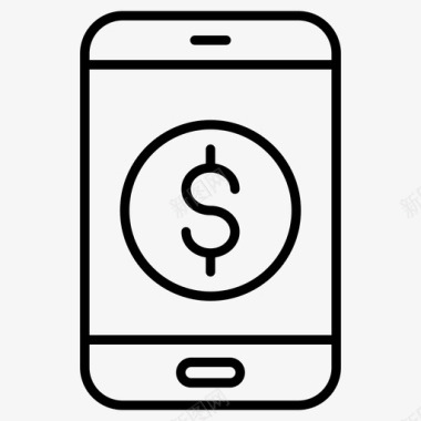 手机货币银行应用金融应用图标图标