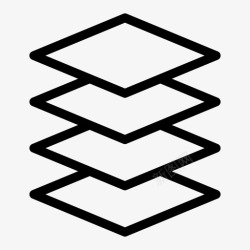 Web层层页图标高清图片