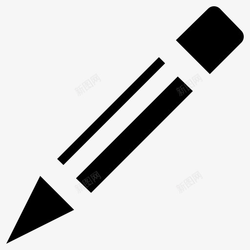 编辑绘图铅笔图标svg_新图网 https://ixintu.com 写作 绘图 编辑 铅笔