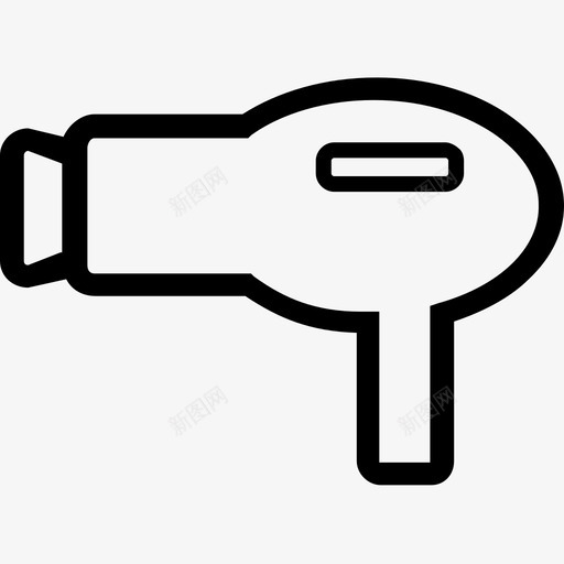 hairDryersvg_新图网 https://ixintu.com hairDryer