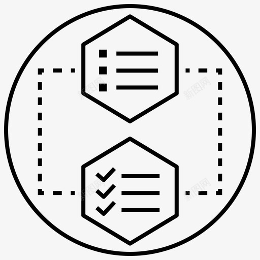 菜单积压冲刺图标svg_新图网 https://ixintu.com 冲刺 工作 故事 敏捷 用户 积压 笔划 菜单 轮廓 项目