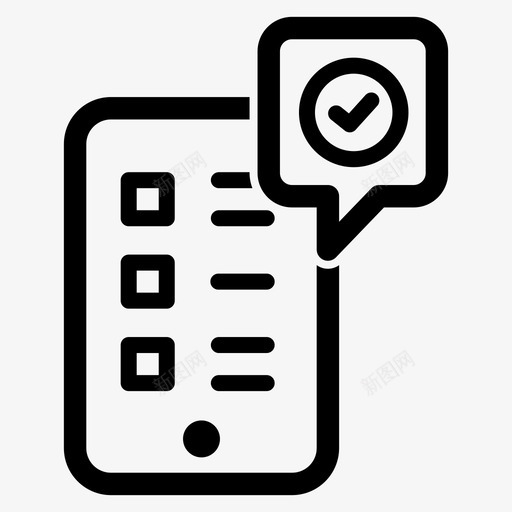移动应用提交验证图标svg_新图网 https://ixintu.com 互联网 优化 应用 提交 搜索引擎 移动 营销 验证