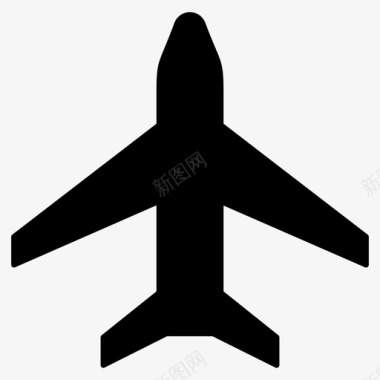 飞机空客电子商务符号图标图标