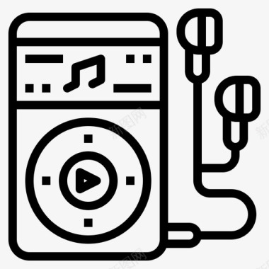 ipod多媒体音乐图标图标