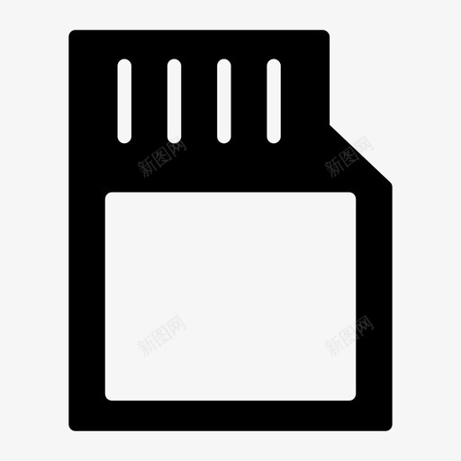 内存设备micro图标svg_新图网 https://ixintu.com micro save storage 内存 设备