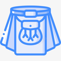 苏格兰短裙苏格兰短裙英国3蓝色图标高清图片
