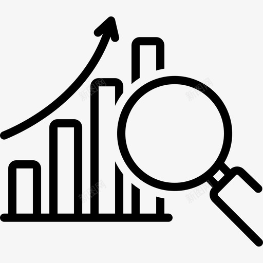 数据分析符号调查营销图标svg_新图网 https://ixintu.com 数据分析符号 研究 营销 调查