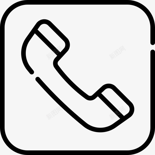 电话信号禁止7线性图标svg_新图网 https://ixintu.com 信号禁止7 电话 线性