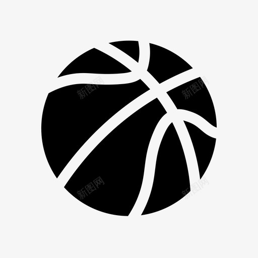 篮球玩图标svg_新图网 https://ixintu.com 篮球