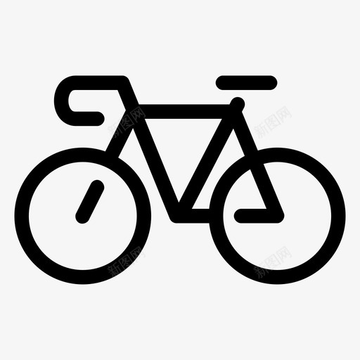 自行车固定自行车赛车手图标svg_新图网 https://ixintu.com 中等 固定 用户界面 管理 自行车 赛车 车手