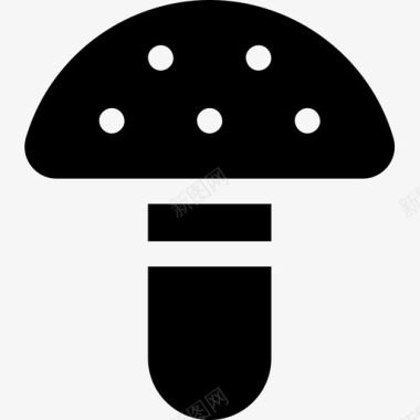 蘑菇农业27填充图标图标