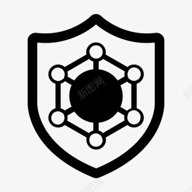 安全网络安全系统图标图标