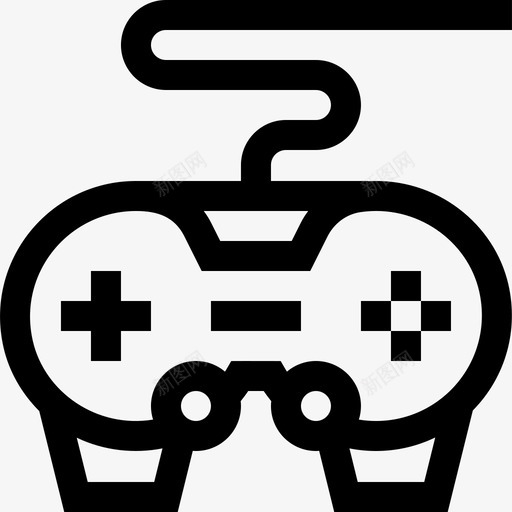 Gamepad购物中心16线性图标svg_新图网 https://ixintu.com Gamepad 线性 购物中心16