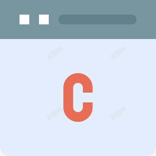 C编程52平面图标svg_新图网 https://ixintu.com 平面 编程