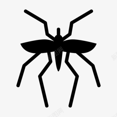 蚊子动物虫子图标图标