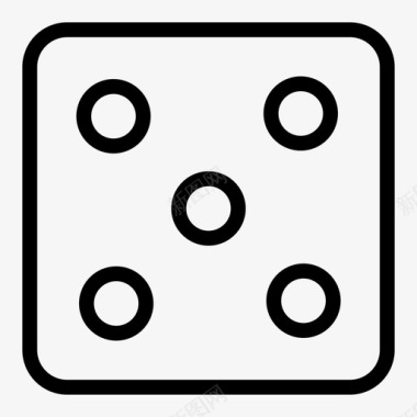 骰子赌场赌博图标图标