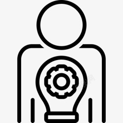 轻松掌握平衡的人掌握你的技能提高人图标高清图片