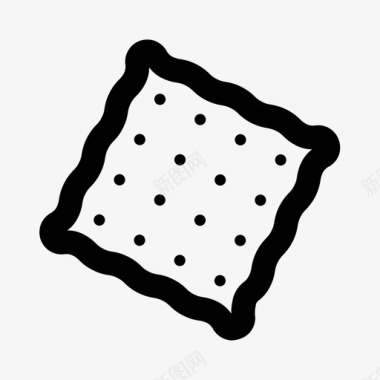 饼干面包房食品图标图标