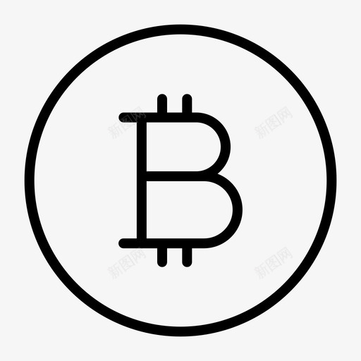 比特币BTC-wyysvg_新图网 https://ixintu.com 比特币BTC-wyy 数字货币图标 比特币 BTC