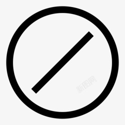 停止标牌禁止标志停止图标高清图片