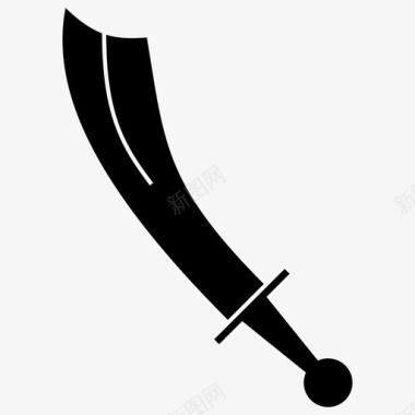 武器刀刃剑图标图标